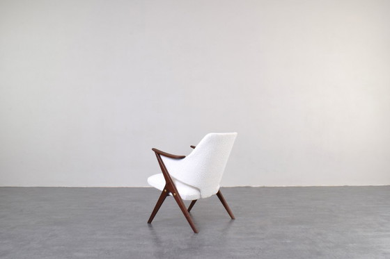 Image 1 of Poltrone Mid-Century Knott in teak di Brunstad Møbelfabrikk, anni '60, set di 2