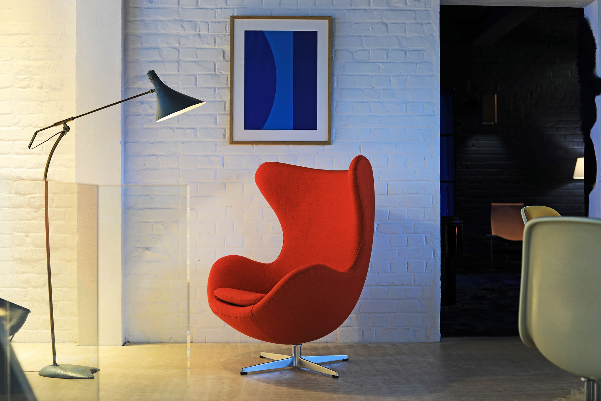 Egg Chair door Arne Jacobsen voor Fritz Hansen 4 700 Whoppah