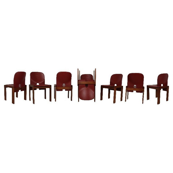 Image 1 of 10 chaises modèle 121 par Afra et Tobia Scarpa pour Cassina, 1967