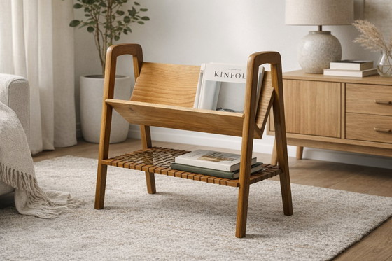 Image 1 of Book Stand, Ladislav Bartoníček, 1950s, Czechoslovakia