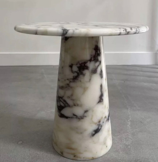 Viola calacata marmeren bijzettafel