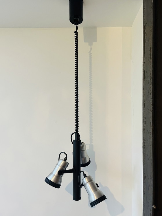 Image 1 of Pull down ceiling lamp 1960s (2 pieces available)