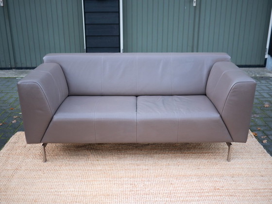 Image 1 of Rolf Benz Linea 318 | Divano di design in pelle a 2 posti | Pelle
