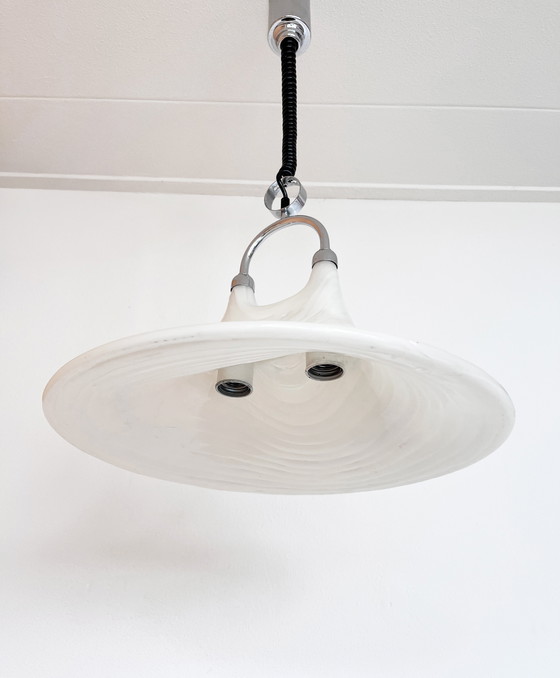 Image 1 of Vintage 1970s Space Age Cristallux Pendelleuchte