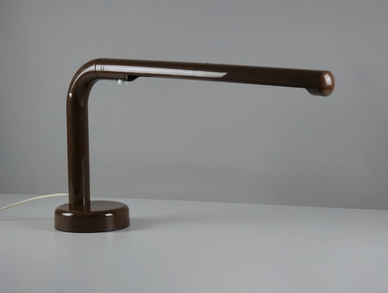 Image 1 of Lampe de bureau Tuben vintage des années 1970 par Anders Pehrson pour Ateljé Lyktan - Icône du design suédois de l'ère spatiale.