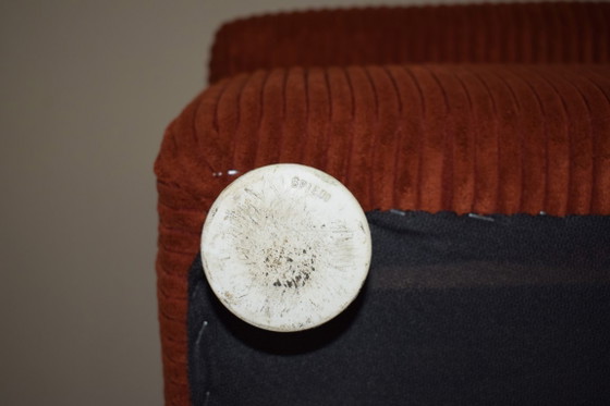 Mid-Century Italian Lounge Chairs, 1970s, Set of 2 – Loveseats, Textile (photo 17 of 17)