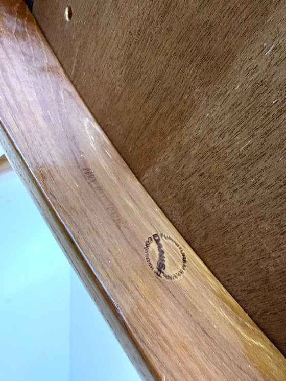 Image 1 of 6x 'Sedia Morten' restaurata, Koefoeds Hornslet '70