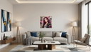Urban Coco Chanel Paris Fashion Mon Amour (60×60 Cm)
