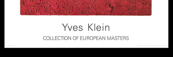 Image 1 of Klein, Yves - Rode compositie - Collectie van Europese meesters