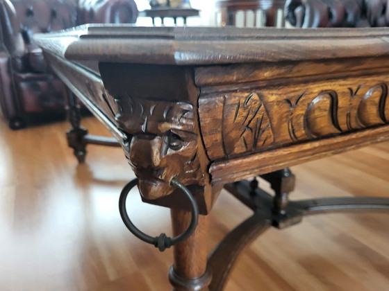 Louis XIV Salontafel – Metal, Wood (photo 4 of 5)