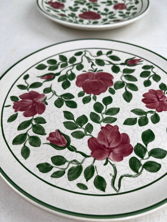 Zwei böhmische Teller – Geschirr, Porcelain, Bohemian (photo 4 of 10)