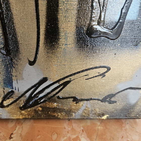 Rick Triest Glamour Amsterdam – Paintings & Drawings, Gold, Canvas (photo 8 of 15)