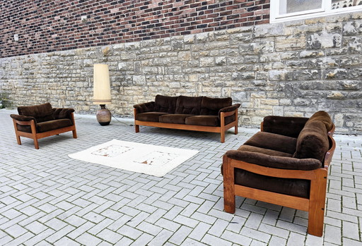 Niels Eilersen 60s Sofa Set Mid Century 70s Sitzgruppe Garnitur Couchgarnitur Sessel Bänke 