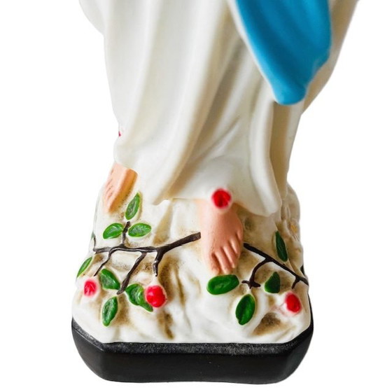 Image 1 of Vintage plastic statue of Our Lady of Lourdes