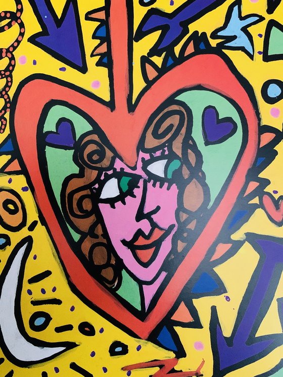 Image 1 of James Rizzi : "Love Connection" (Connexion amoureuse)