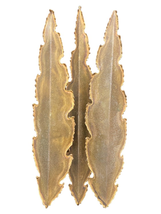 Image 1 of Wandleuchte aus Messing von Svend Aage Holm Sorensen 1960, Dänemark