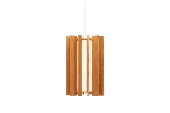 Hängeleuchte Pine Tema von Ib Fabiansen für Fog and Morup – Fog & Mørup, Pendelleuchten, Wood, Vintage (photo 4 of 4)