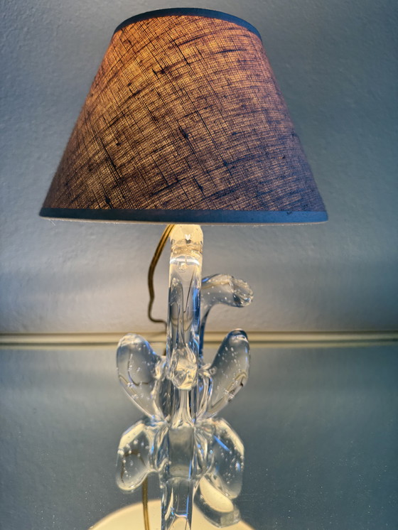 Image 1 of Small Crystal Lamp Schneider 50's