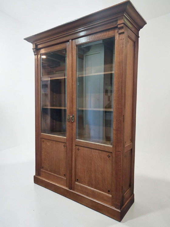 Image 1 of bibliothèque ancienne, meuble Art Déco