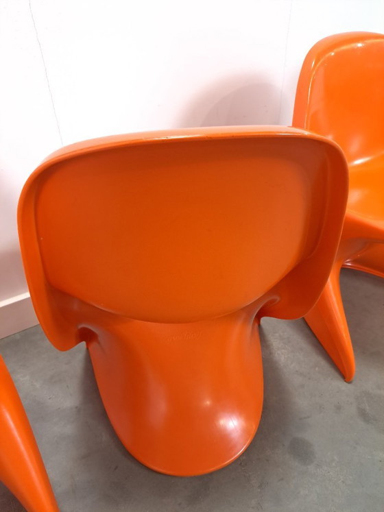 Image 1 of Seggiolone Casalino I in plastica arancione