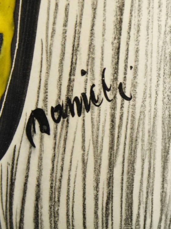 Image 1 of Laca Albisola Keramieken vaas - Italië jaren 50-60