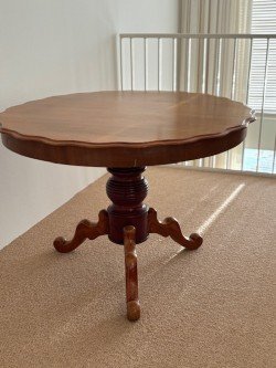 Image 1 of Round Biedermeier Dining Table