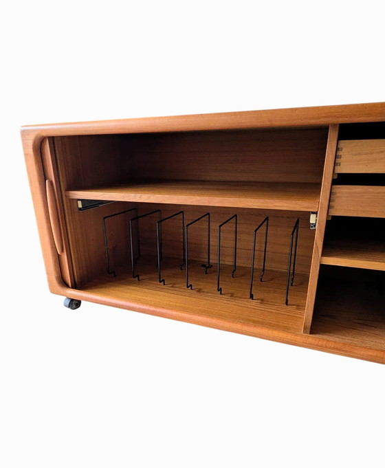 Image 1 of Vintage Danish teak sideboard, Dyrlund audio cabinet