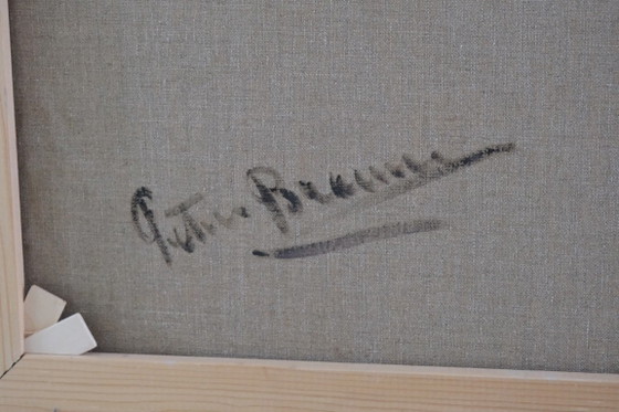 Peter Brouwer Original Painting, Oil on Canvas. – Paintings & Drawings (photo 6 of 8)
