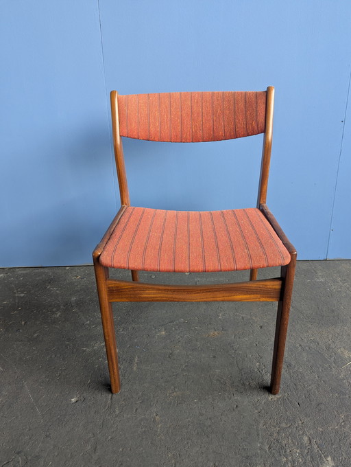 Silla danesa vintage de teca - Lindebjerg Stolefabrik