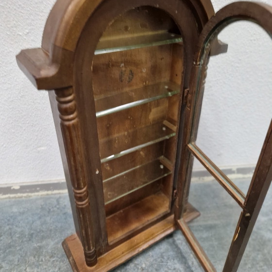 Vetrina a Parete Sospesa Antica – Vetrine, Glass, Wood (photo 10 of 15)