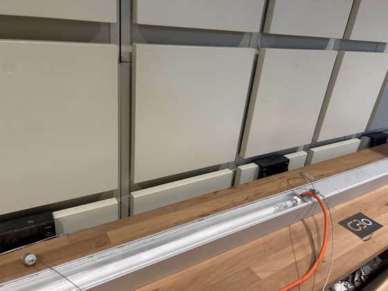 Image 1 of Tobias Grau 'go seiling' Light Bar with Red Accents  168cm