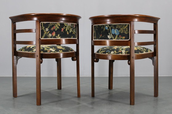 Image 1 of 1930er Jahre Zwei restaurierte Thonet-Sessel, Tschechoslowakei