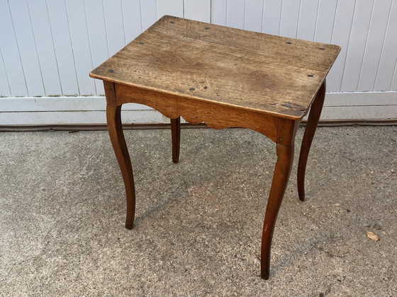 Image 1 of Schreibtisch aus Eiche 1 Schublade 65x52cm