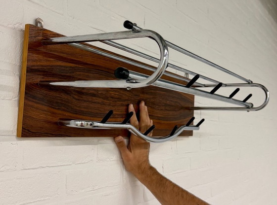 Vintage Buisframe Wandkapstok – Kapstokken, Wood (photo 4 of 10)