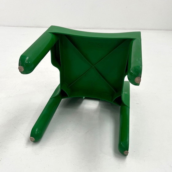 Image 1 of Green Model 4868 Universale Chair by Joe Colombo for Kartell, 1970s