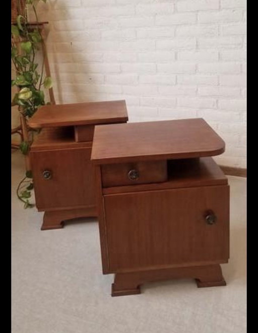 Nachtkastjes jaren 50