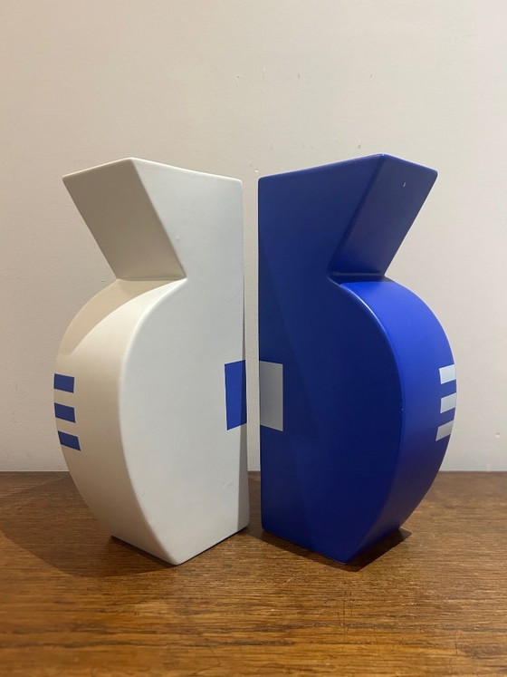 Image 1 of Paar Memphis-Keramikvasen