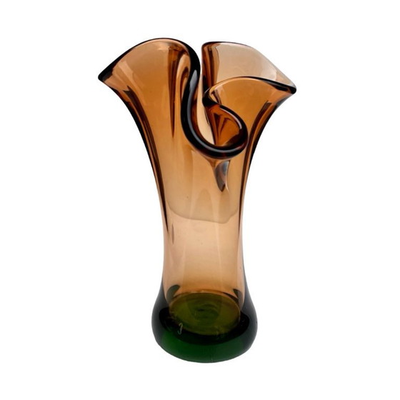 Image 1 of Jarrón Hana Machovská, Borocrystal Nový Bor, Checoslovaquia, años 70, vidrio artístico