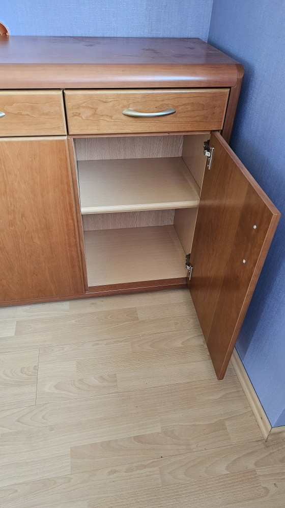 Solid wood sideboard & corner cabinet combination (photo 4 of 5)