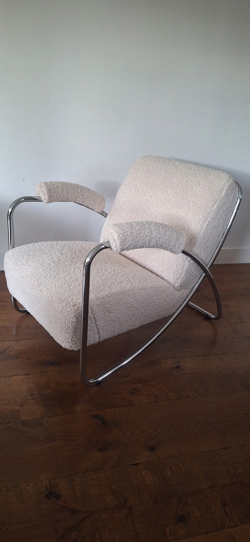 Dyker 20 tube frame armchair like new