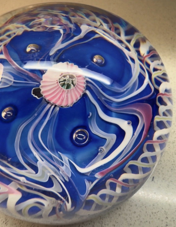 Image 1 of Antique Val Saint Lambert paperweight