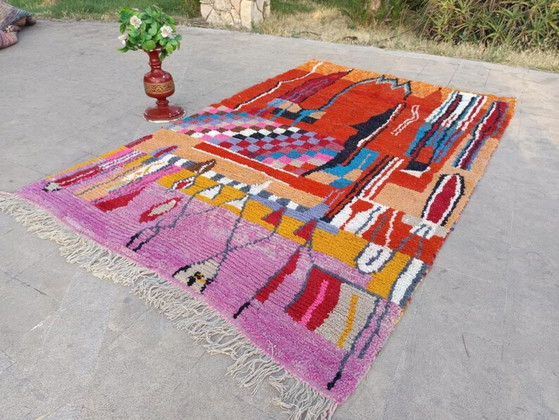 Image 1 of Tapis marocain berbère traditionnel 200cmx300cm 