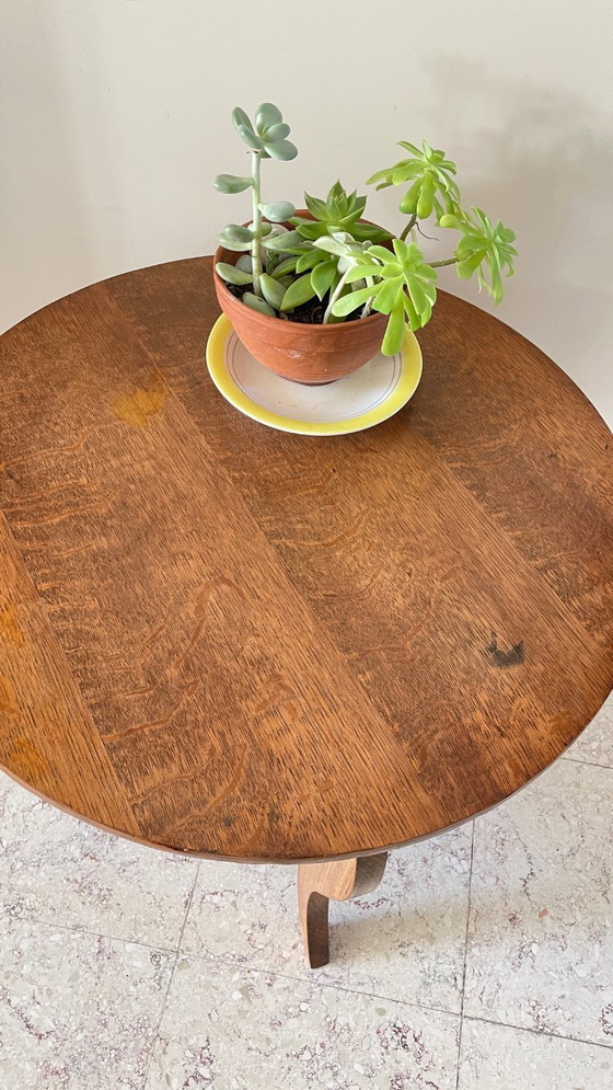 Image 1 of ART DECO inspired Gueridon side table