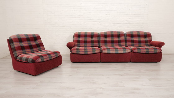 Image 1 of Vintage Elements Sofa | Modular | Plaid