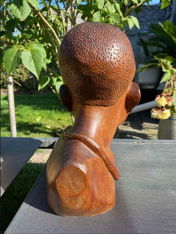 Busto in legno di wengé – Sculture (photo 11 of 11)