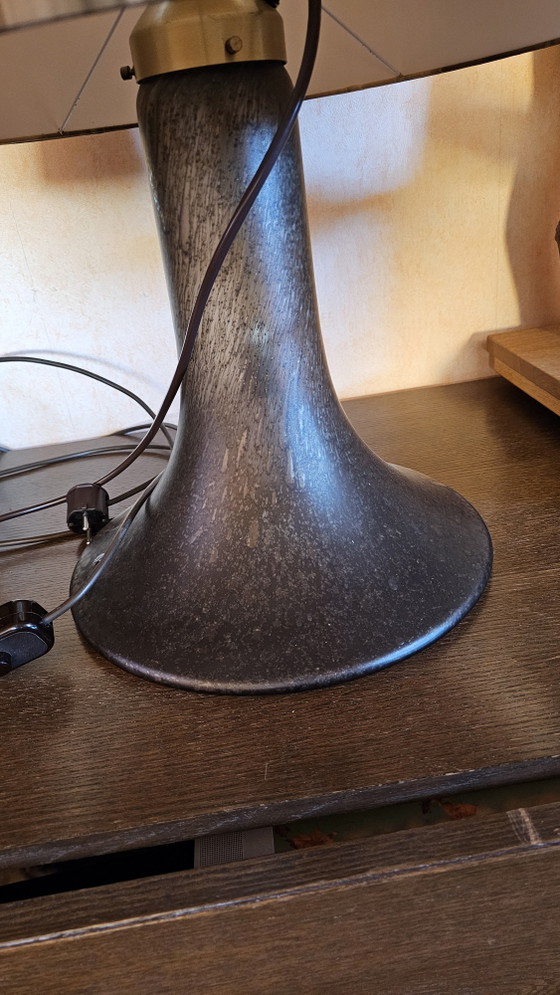 Lampada da tavolo XL Peill & Putzler 65 cm – Stile vintage anni '70, Space Age – Doppia illuminazione! (photo 6 of 6)