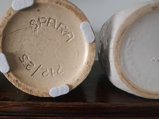 3 Vintage Vases, 2 from West Germany – W. Germany, Ceramic (photo 8 of 9)