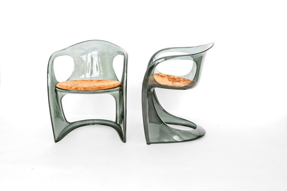 Image 1 of TRANSPARENT model 2007/2008 chairs Alexander Begge for Casala, 1975, set of 6