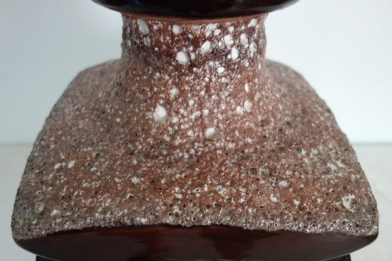 Image 1 of Cari Zalloni ceramic lamp bases from the 1960s/70s
