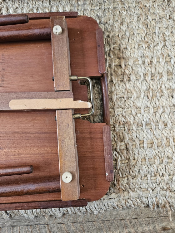 Image 1 of Originele Vintage Tixi Tray Table - Bendt Winge voor Aase Dreieri, Ganddal (Noorwegen)
